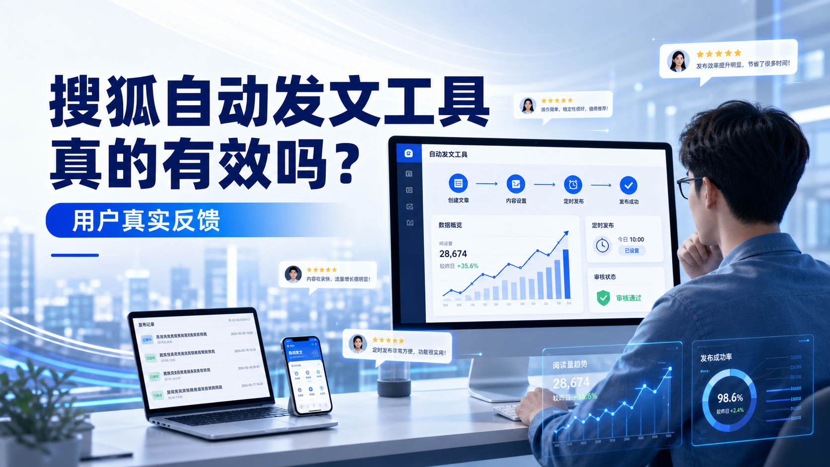 搜狐自动发文工具真的有效吗？鹰潭用户的真实反馈